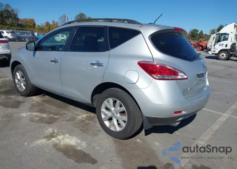 2013 Nissan Murano Sl из США, поврежденный, VIN JN8AZ1MW7DW304187